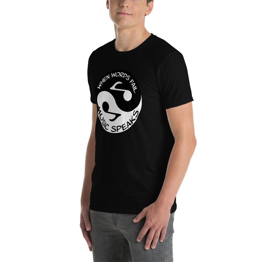 Music Speaks Unisex T-Shirt - Image 2