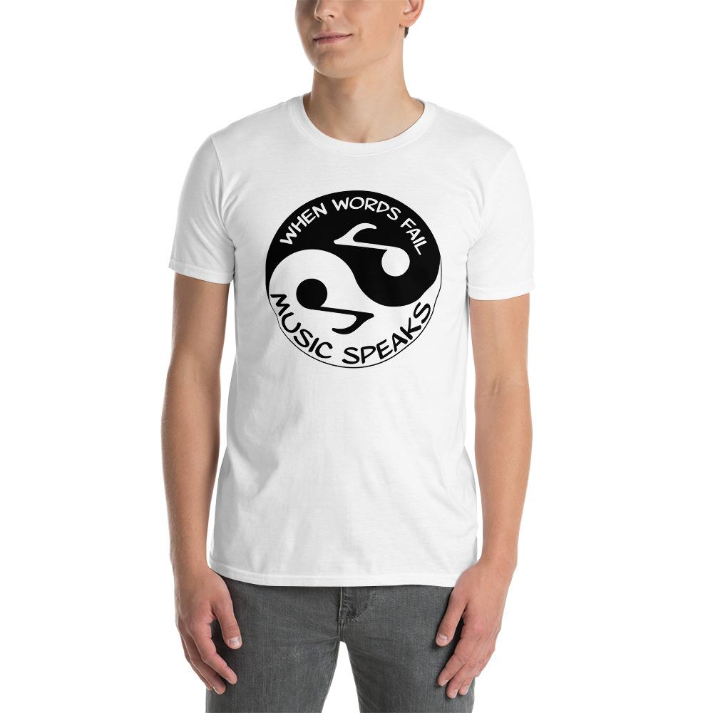 Music Speaks Unisex T-Shirt - Image 13
