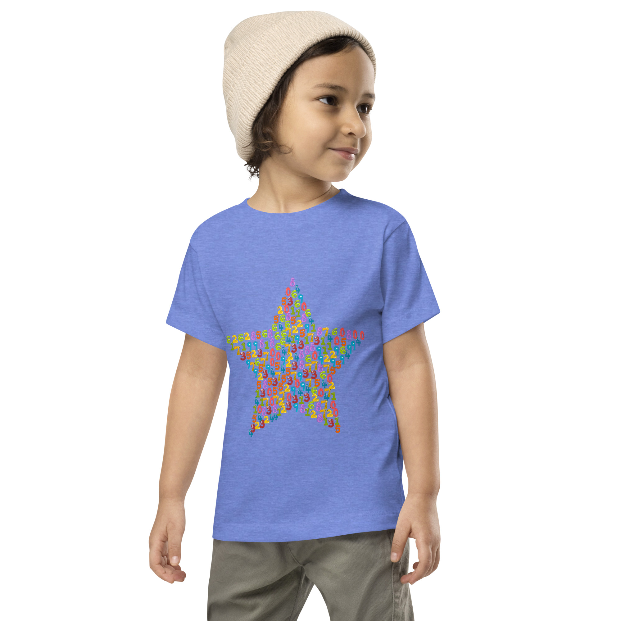 Number Star Toddler Short Sleeve Tee - Image 2