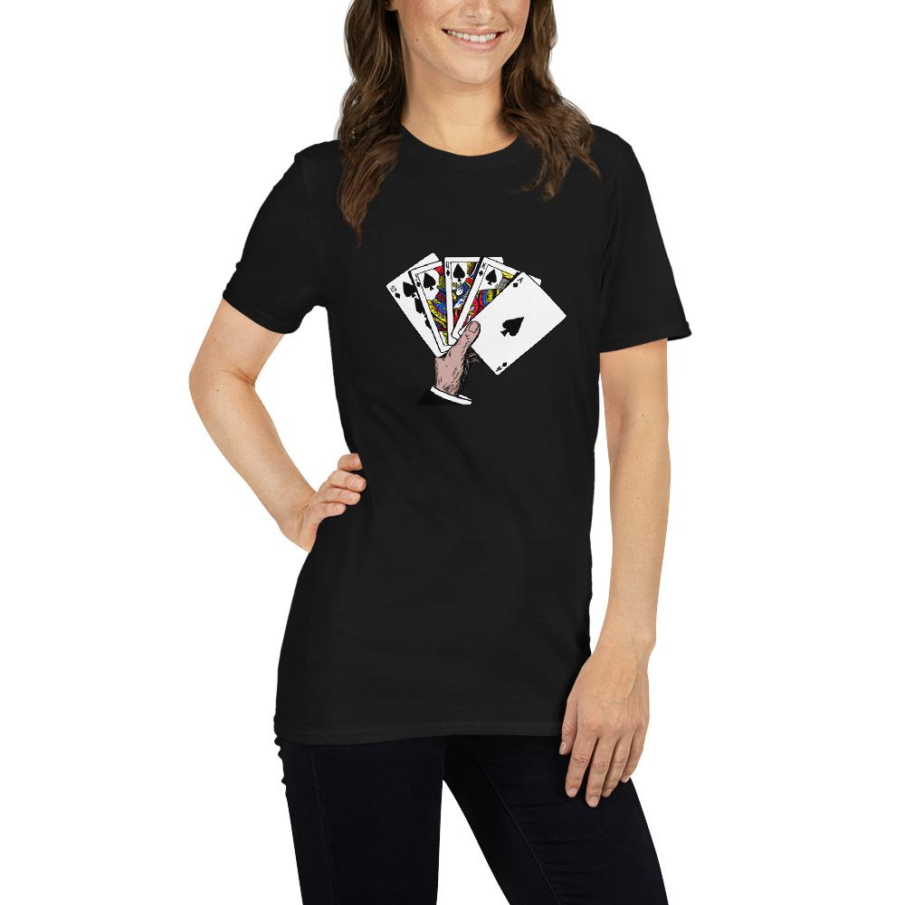 Royal Flush Unisex T-Shirt - Image 3
